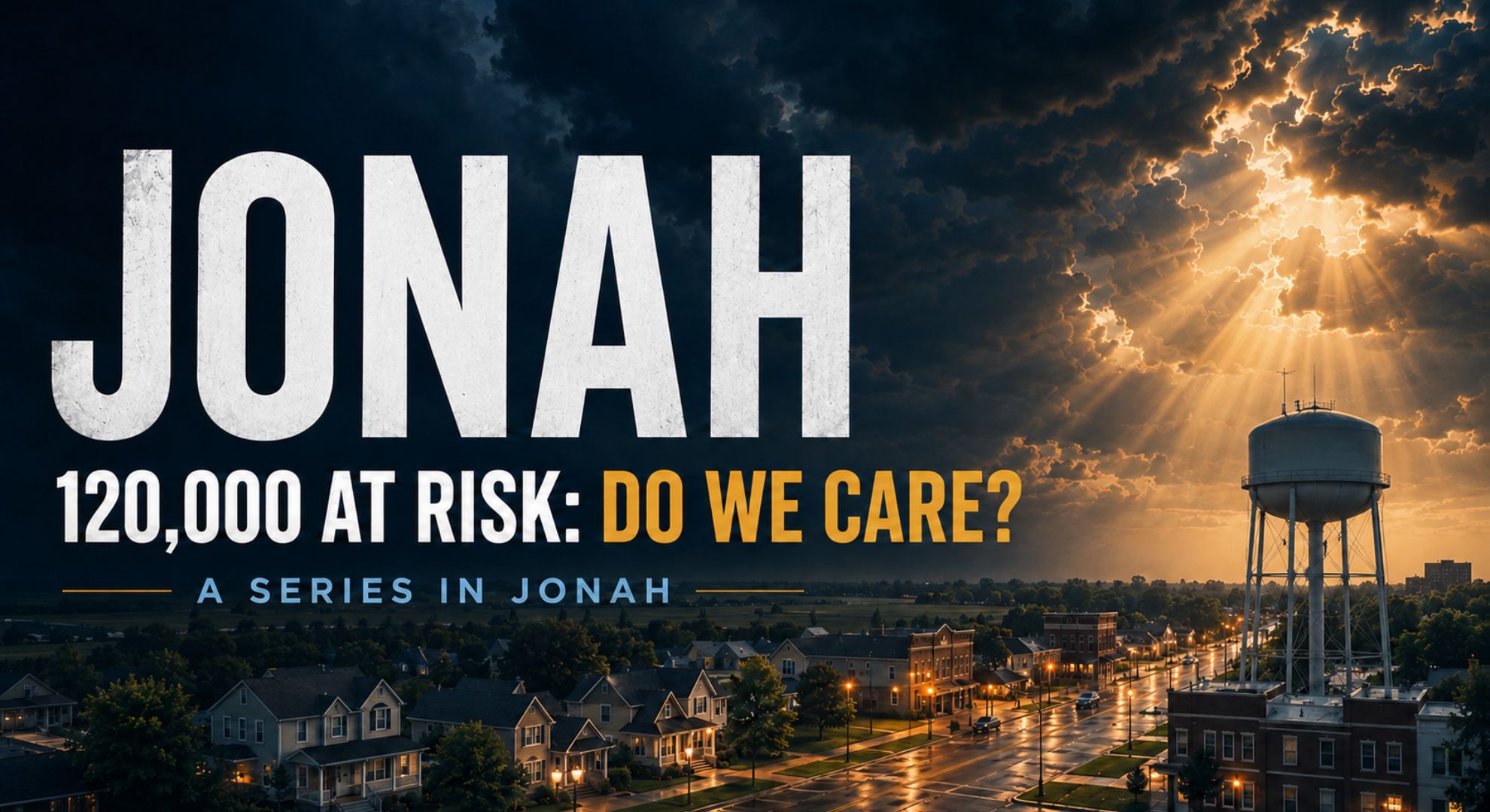 Jonah final sermon slide Palm Sunday on Sunday, March 29 with kids leading worship and a pancake fundraiser.