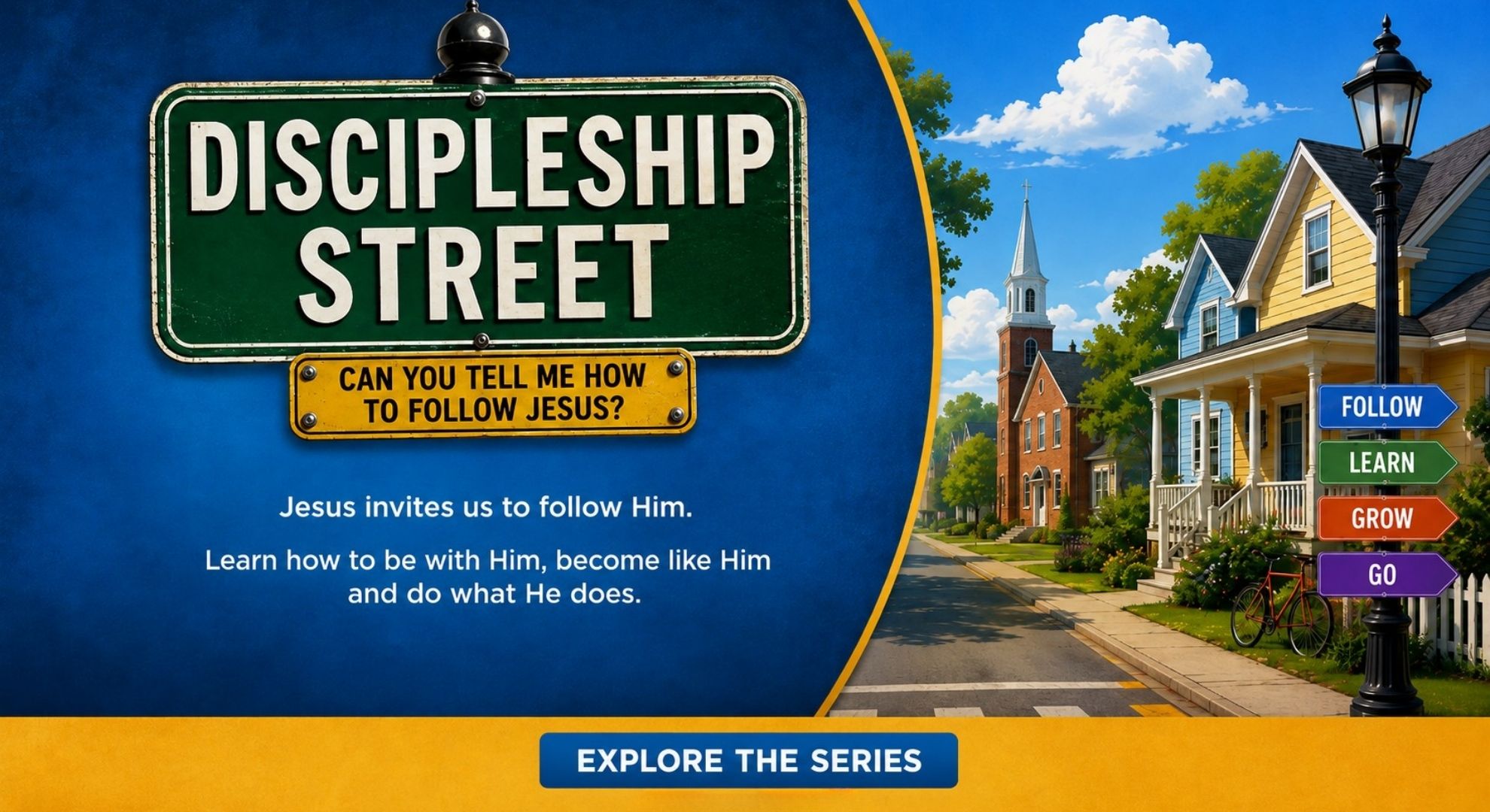 Discipleship St Series Overview Slide Palm Sunday on Sunday, March 29 with kids leading worship and a pancake fundraiser.