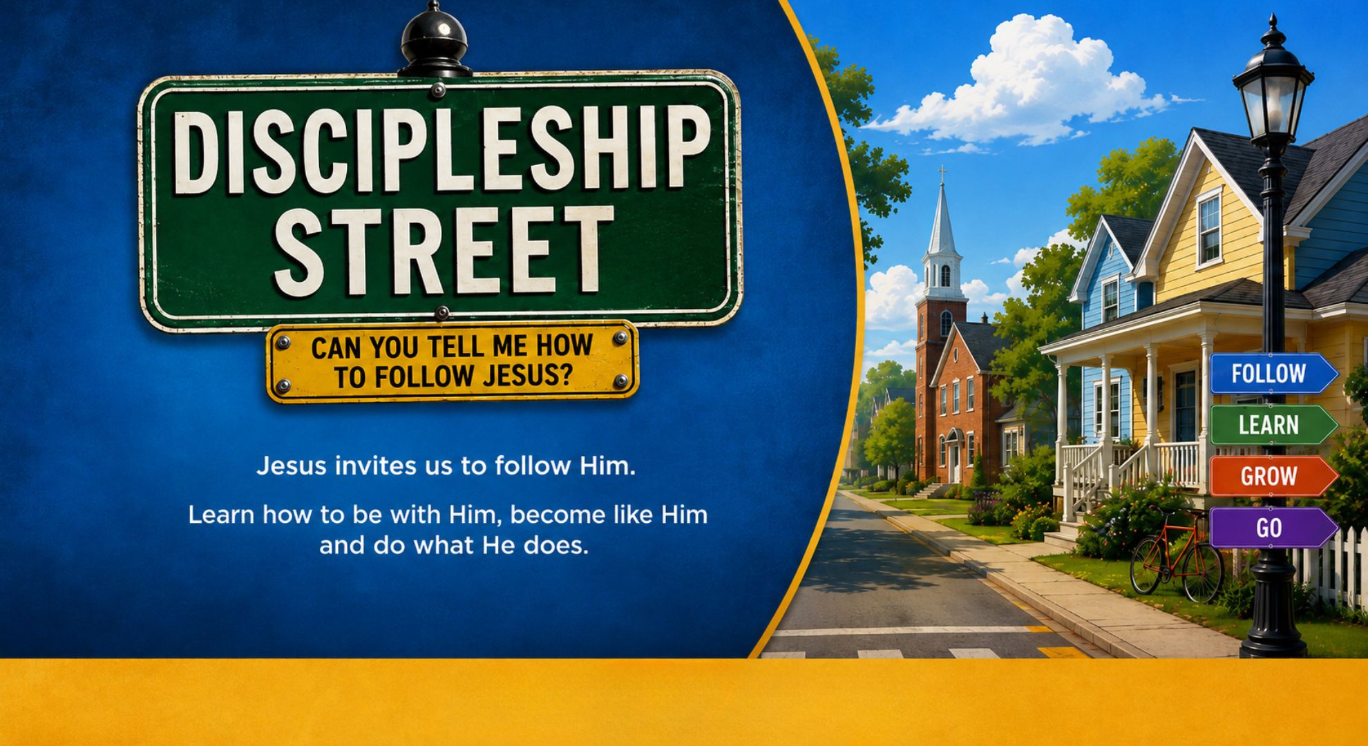 Discipleship St Series Overview Slide (1) Palm Sunday on Sunday, March 29 with kids leading worship and a pancake fundraiser.